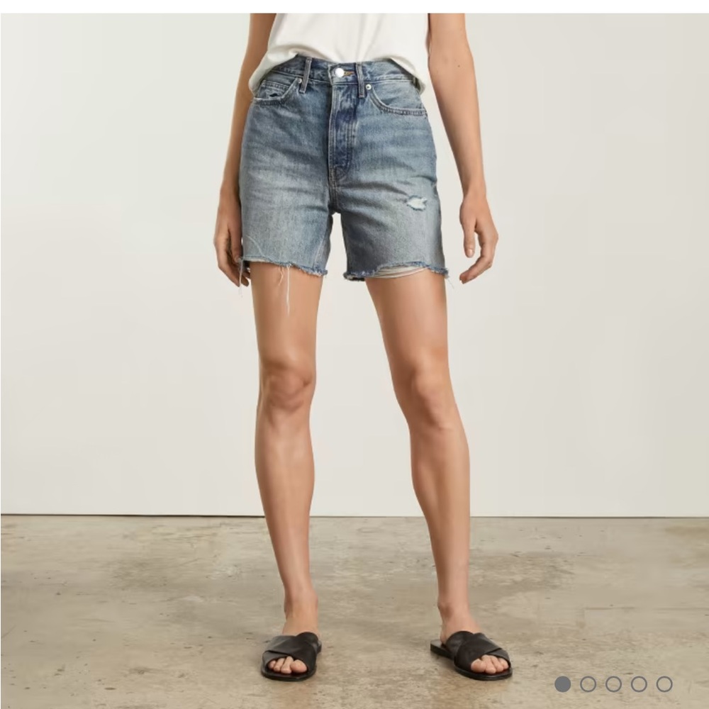 Everlane denim shorts